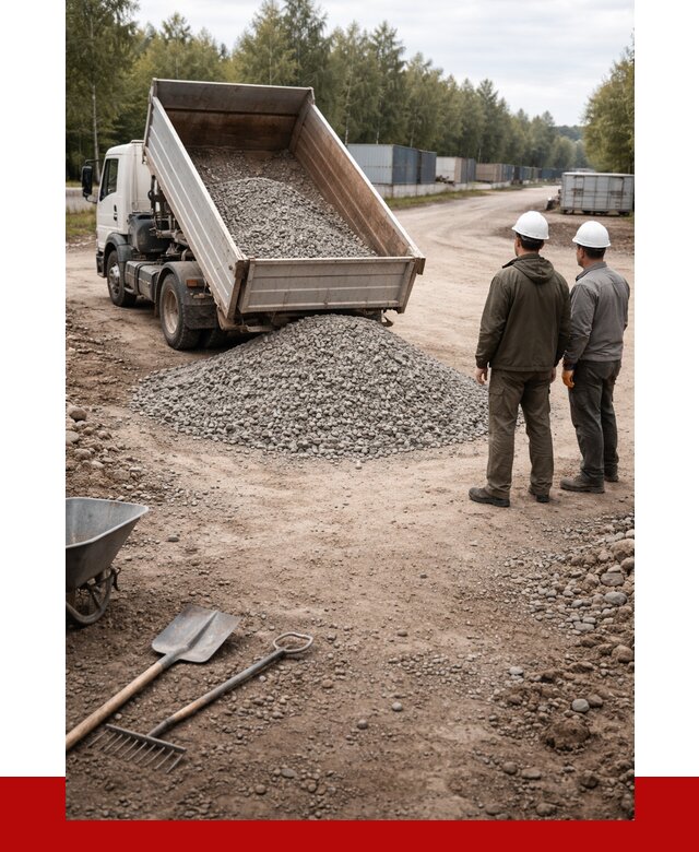 Бетонный щебень фракция 5-20 в Одинцово от 3314 р., ПРОНЕРУДДнц