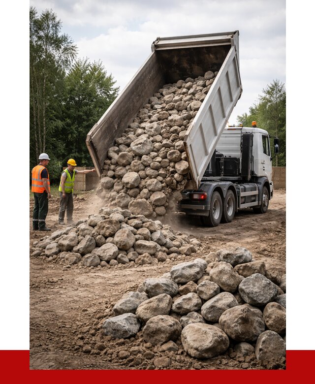 Купить булыжник в Одинцово с доставкой от 4660 р. за куб | ПРОНЕРУДДнц
